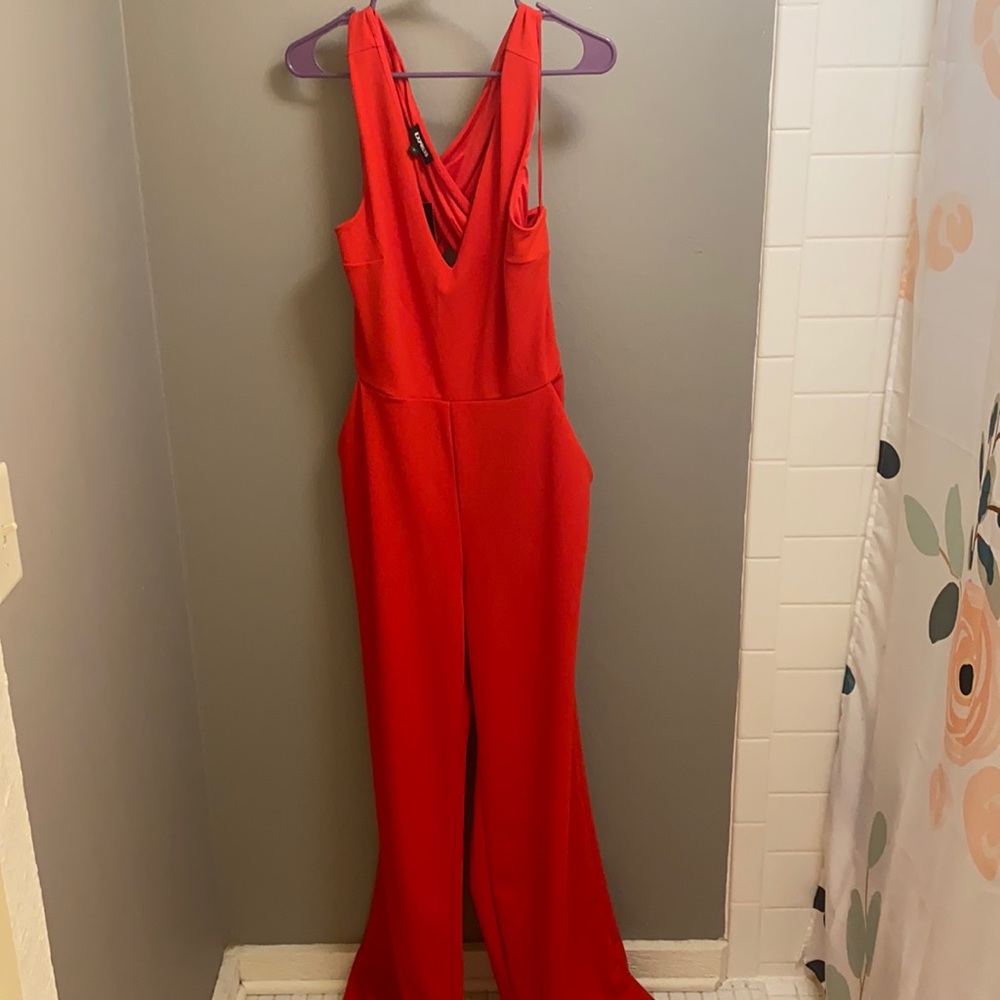 Express pant romper/jumpsuit